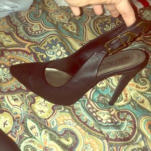 Black Stilettos - closed Pointed Toe- 4.5” heel